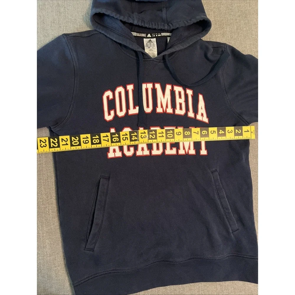 Adidas Hoodie Men's M Columbia Academy Navy‎ Blue Gym Training